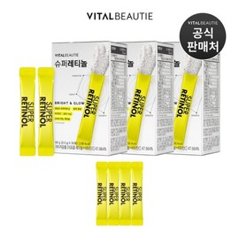Vital Beauty 슈퍼레티놀 90포(30포 X 3개) + 4포 추가 증정 Super Retinol 90 Packs (30 Packs x 3) + 4 Packs Bonus Gift