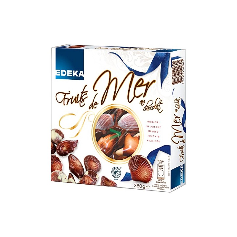 EDEKA Fruits de Mer au Chocolat Pack of 3 (3