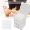 Set Almohadilla De Algodón Para Uñas Manicura De Papel Esmalte