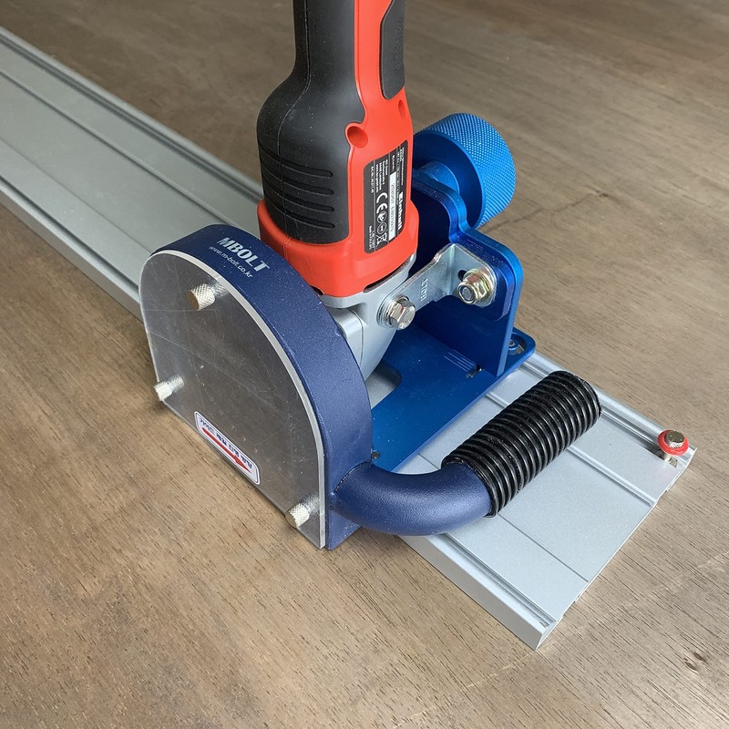 MBOLT GRINDER DUST COLLECTION COVER FOR MBOLT GRINDER GUIDE