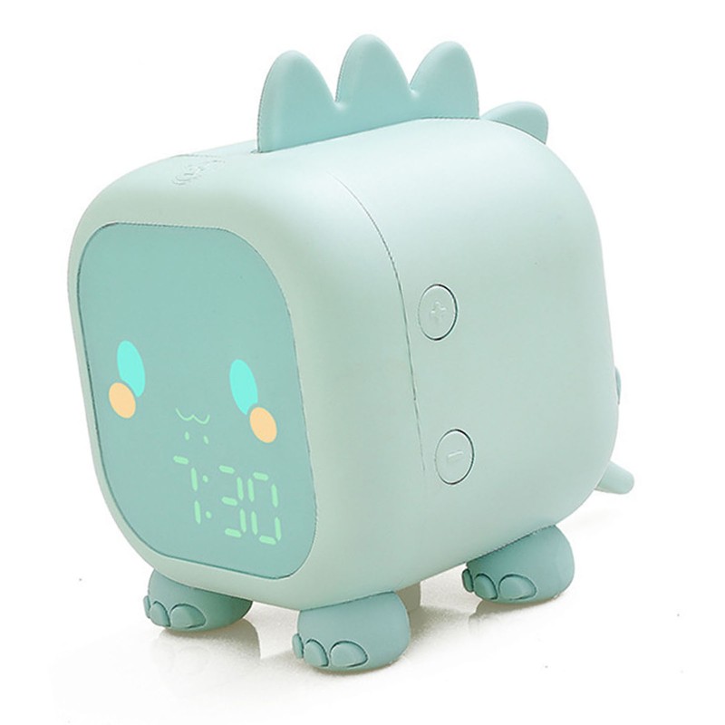 Digital Clock Intelligent Cute Fun Dragon LED Silicone Cartoon Bedside