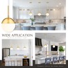 Mccokaige 6 Inch Gold Mid Century Modern Pendant Light Pendants