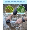 Tactiko 25oz. Purifying Water Bottle - UF Membrane, Activated Carbon