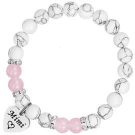 Kivosliviz Mimi Bracelet for Women Gifts Mimi Birthday Mothers Day Jewelry Mimi Beaded Bracelet