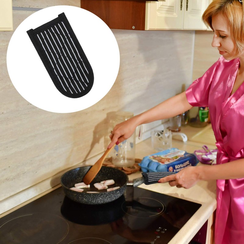 4 Pieces Hot Handle Holders Pan Handle Sleeves Heat Resistant