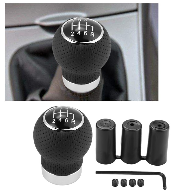 6 Speed Universal Car Gear Shift Knob Stick Head Shifter