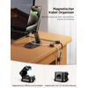 JOYROOM 6 Stück Kabelhalter Kabelclips Verstellbare Kabel Organizer Magnetische Kabelmanagement