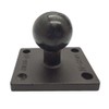 zkm Aluminium Square Mount Base mit Kugelkopf für Ram Mount