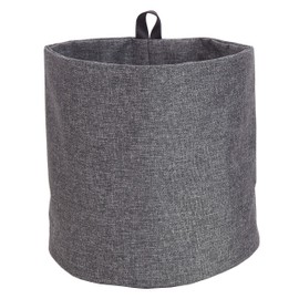Bigso Soft Around Hanging Storage Basket/Hamper, Large, Grey