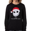INTIMO The Nightmare Before Christmas Women's Jack Skellington Santa Jogger