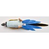 Hansa - Yellow/Blue Parakeet Plush 16cmH