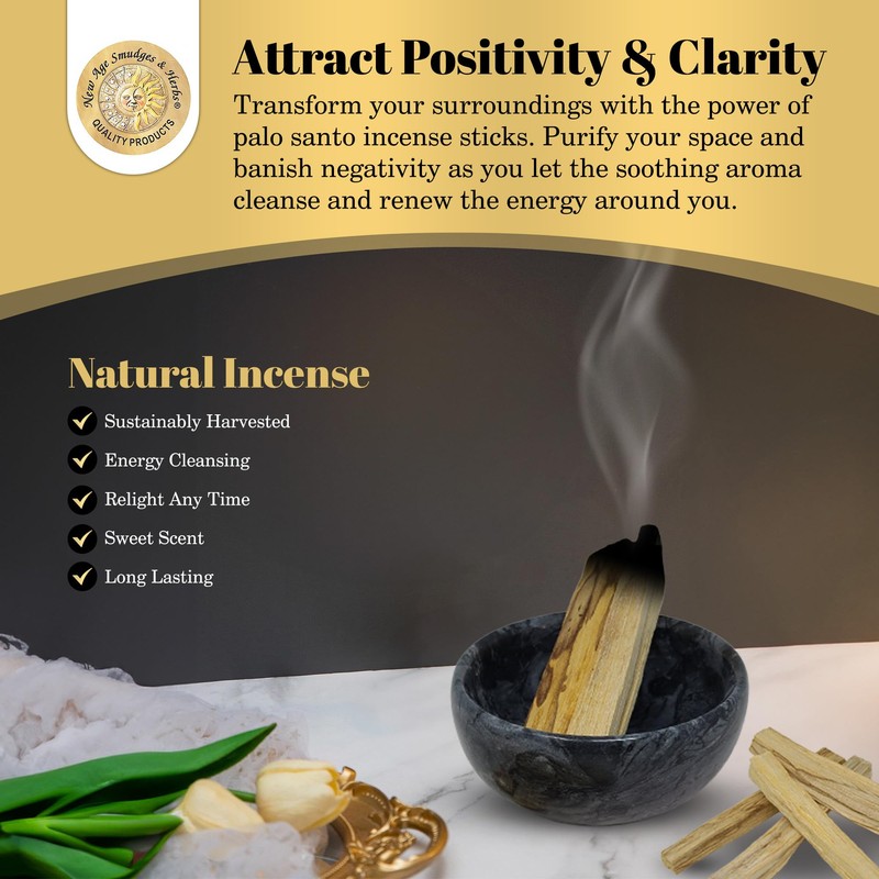 Sacred Palo Santo Wood Incense Sticks - New Age Smudges