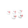 Set of 5 Miniature Ducks Terranium Gardening Moss Doll House