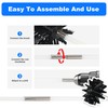 ‌AOGYikang 6” Chimney Brush Head - Heavy-Duty Cleaning Tool, 6-Inch