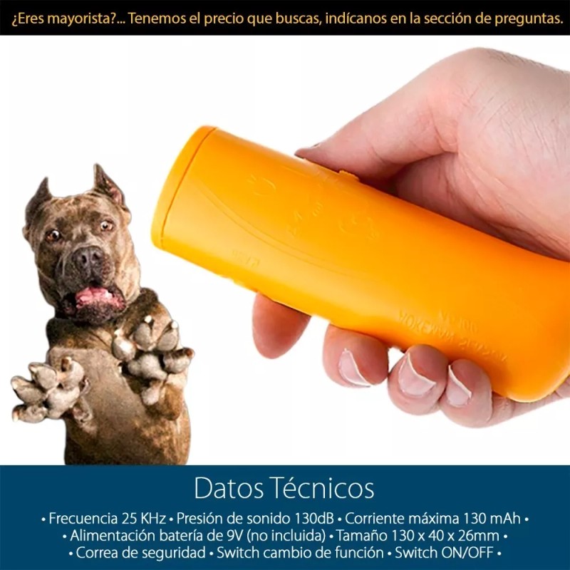 Mercader Digital 10 Pzs Ahuyentador Canino Repelente De Perros Ultrasónico