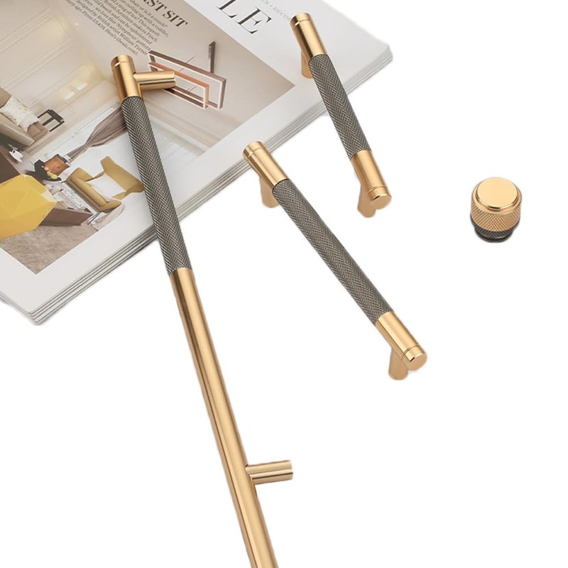 Pack of 4 Cabinet Handles, 128 mm Aluminium Alloy Kitchen