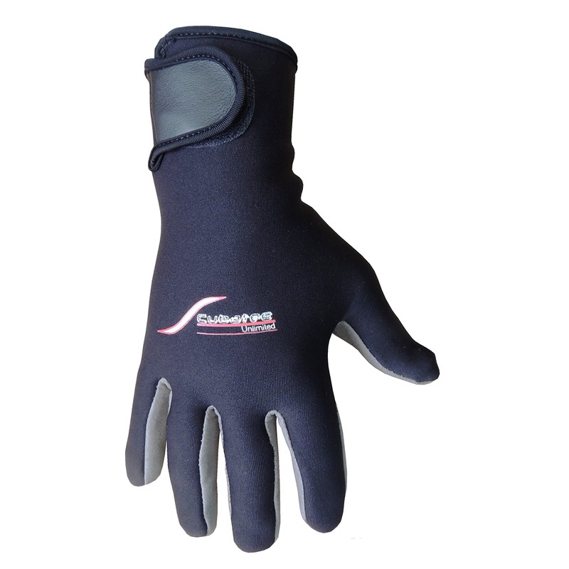 SCUBATEC Tropical Diving Gloves 2 mm Black Size M