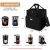 BAGLHER Coffee Maker Travel Bag Compatible with Keurig K-Classic、Keurig K-Elite、Keurig