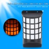 Solar Flame Wall Light Decorative LED Outdoor Wall Lamp IP65