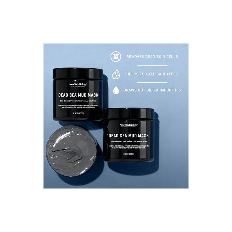 Dead Sea Mud Mask for Face & Body - 100%