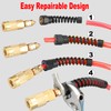Keepro Polyurethane Recoil Air Hose, 1/4 Inch ID By 25