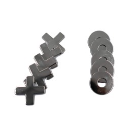 ZIZO Tic Tac Toe Refrigerator Magnets Game Puzzle for Kids and Travel Set 10/Set