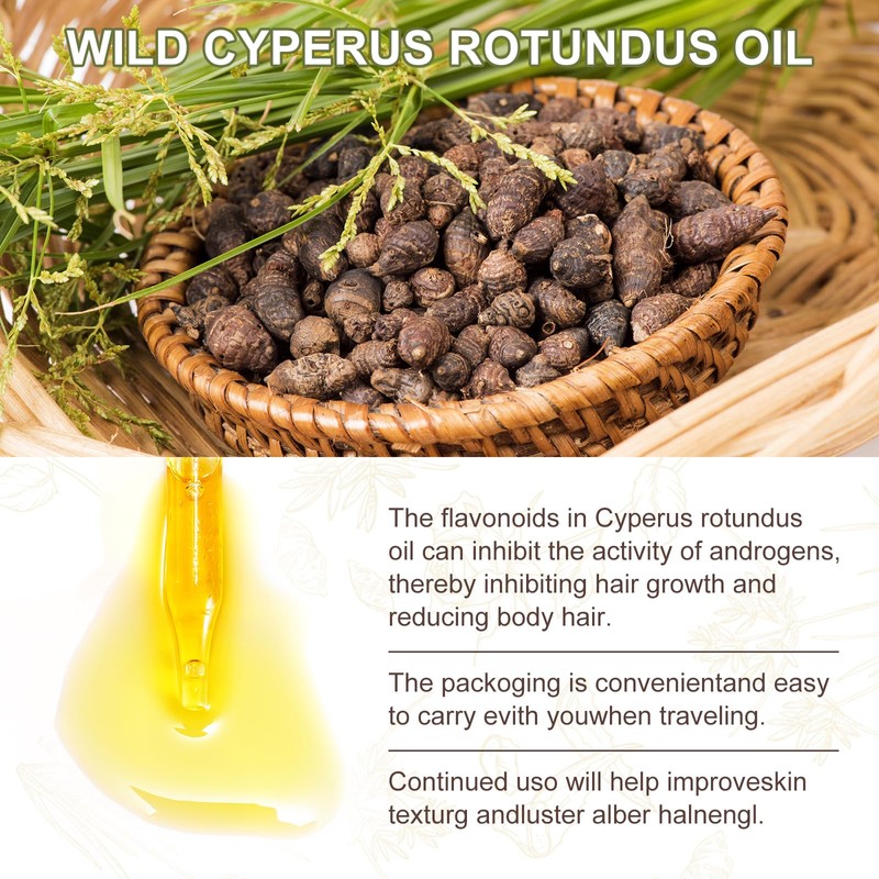 Cyperus Rotundus Oil, Raw Cyperus Oil - Effective & Gentle