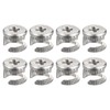 HARFINGTON Cam Lock Nut for Furniture, 8pcs 11.65x9.8mm Joint Connector