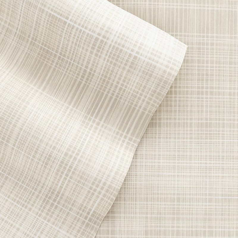 LINENS & HUTCH Thatch Pattern 4-Piece Sheet Set