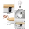 Metal Desk Lamp With Wireless Charging, Touch Reading Light, 3