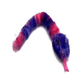 The Petting Zoo Snake Stuffed Animal, Gifts for Girls, Tie Dye Snake Plush Toy, 20 in (Purple)