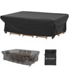 Velway Patio Furniture Cover Outdoor, Waterproof Rectangular Patio Table Chair