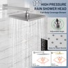 HIMK Rain Shower System - Shower Faucet Set with 10