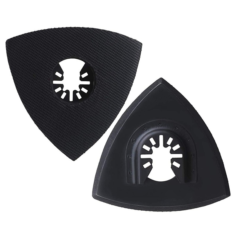 102 Pieces Triangular Sandpaper Set, 2 Pieces Triangle Oscillating Saw