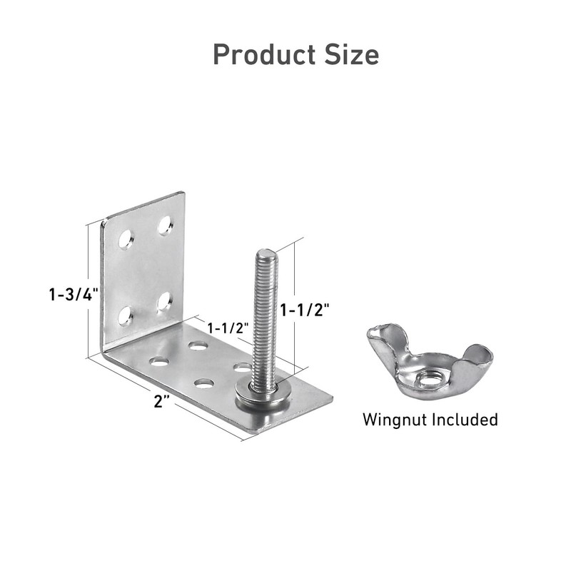 Small Board Mounted Bracket for Woven Wood & Roman Shades