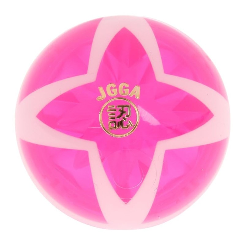 HATACHI HATACHI BH3806 65 Ground Golf Ball, Airbraid Meteor, Fluorescent