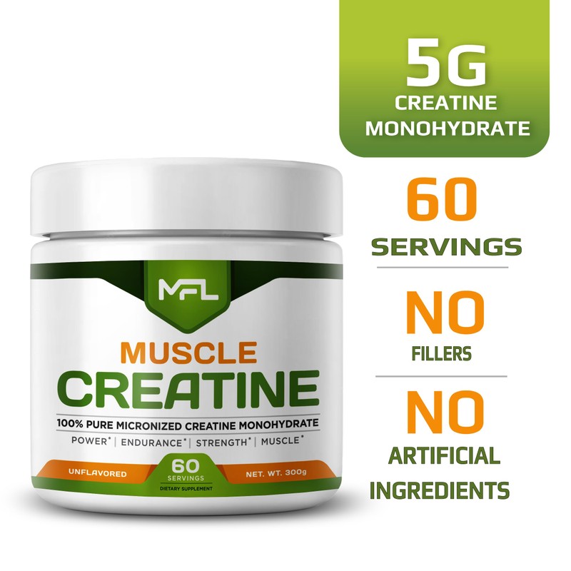 MFL Micronized Creatine Monohydrate | 5 grams per serv |