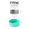 RTIC 3-in-1 Dog Bowl Food and Water Dish for Large