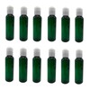 Natural Farms 2 oz Green Cosmo Plastic Bottles -12 Pack