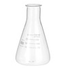 PATIKIL Erlenmeyer Flask, 150ml 5.1oz Narrow Mouth Graduated Flasks Borosilicate