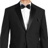 SwirlColor Bow Ties For Men Pre Tied Black Bow Tie