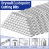 Aswalling 50 Pieces Drywall Drill Bits Pilot Point Cutting Drill