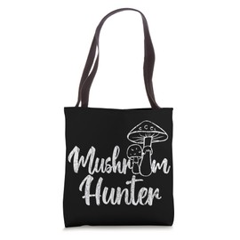 Mushroom Hunter Funny Morels Hunting Graphic Tote Bag