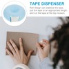 Beaupretty Tape Dispenser Donut Tape Dispensers Cutter Holder: Donut Shaped