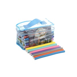 Minkissy Hot Rollers Set 42pcs Hair Curler Rubber Hair Styling Tool Curler for Women