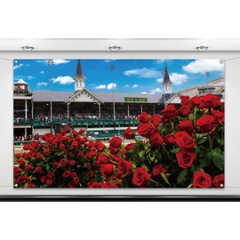 2025 Kentucky Photo Booth Backdrop 7×5ft Churchill Downs Horse Racing Rose Derby Party Photography Home Wall Background Decorations