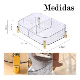 zwmexico Organizador De Maquillaje Cuidado Personal De Acrilico
