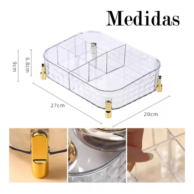 zwmexico Organizador De Maquillaje Cuidado Personal De Acrilico