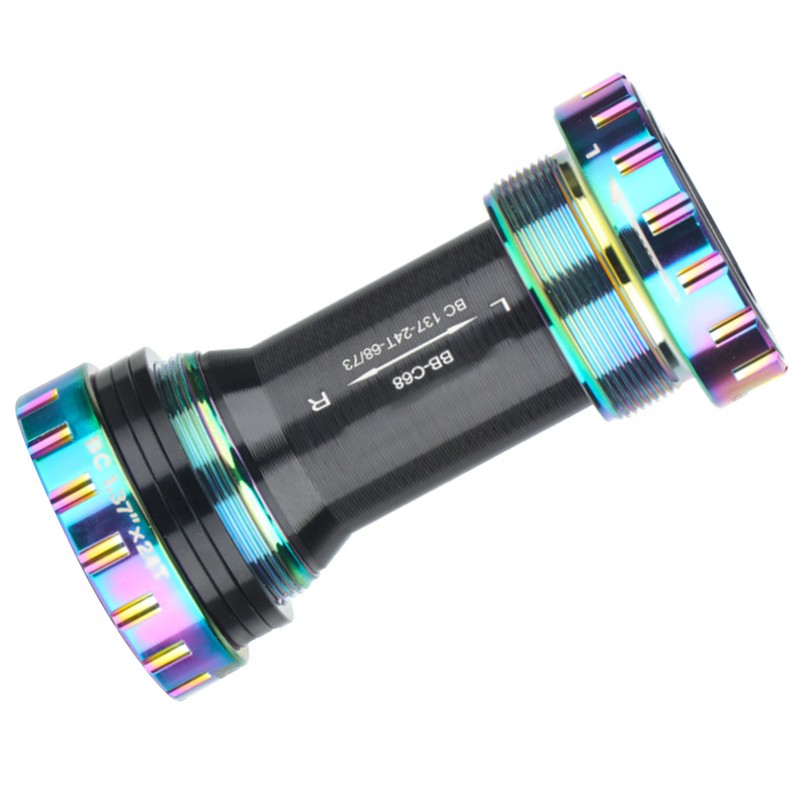 Bike Bottom Bracket Aluminum Alloy Resin Rust Prevention Long Durability