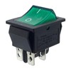 Rocker Switch, Device Switch 4 Pin 16 A 250 VAC